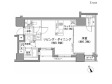 パークハビオ八丁堀の間取り図画像
