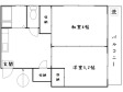 マンショントライポートの間取り図画像
