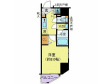クレイシア新宿の間取り図画像