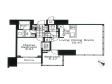 THE ROPPONGI TOKYO CLUB RESIDENCEの間取り図画像