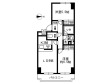 レジディア目白の間取り図画像