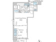 パークアクシス日本橋兜町の間取り図画像