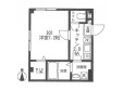 フェーヴ西片の間取り図画像